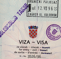 До 31 октября украинцам не нужны визы в Хорватию