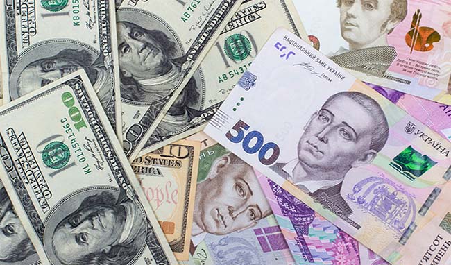 Минфин Украины: курс доллара в 2021 составит 29,1 грн. / $