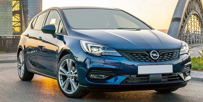 Opel Astra J:    