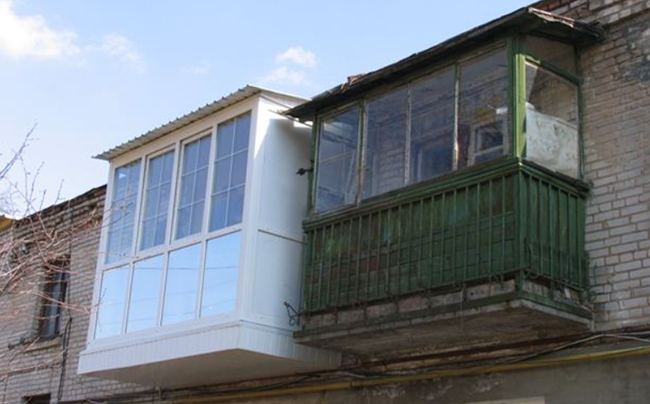 Установка балконов и стеклопакетов под ключ в Украине