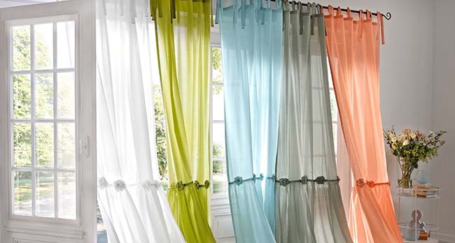 Шторы в интерьере - атмосфера и уют пространства Шторы в интерьере - атмосфера и уют пространства